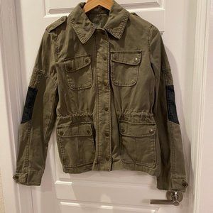 Levi's Khaki Military Cargo jacket in size S